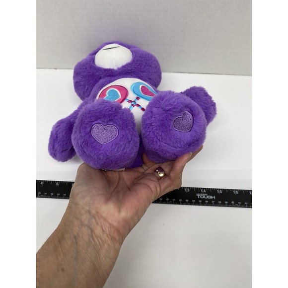Care Bear Share Bear Plush Basic Fun with Lollipops Purple 13" Plush Toy 2020 - Picture 8 of 12
